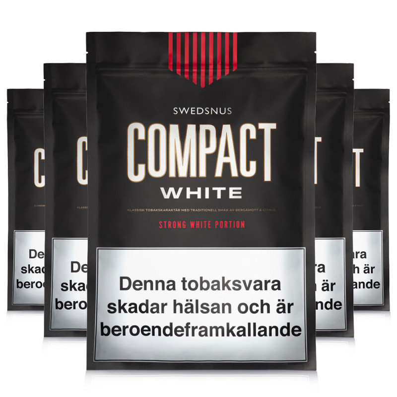5-Pack White Strong Compact 400 White Portion