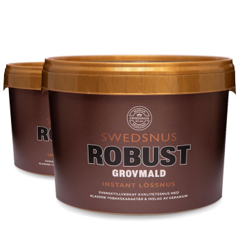 2-Pack Robust 40 Dosor Lössnus Instant