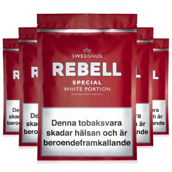 5-Pack Rebell Special 400 White Portion
