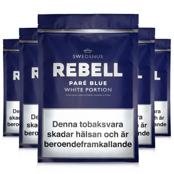 5-Pack Rebell Paré Blue 400 White Portion